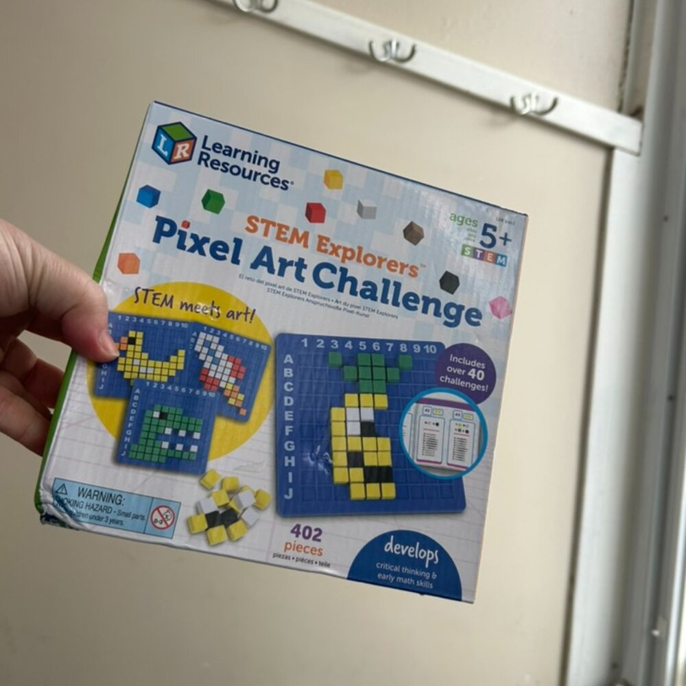 🧩💡 Learning Resources Pixel Art Challenge – STEM Explorers Activity (BNIB) 💡